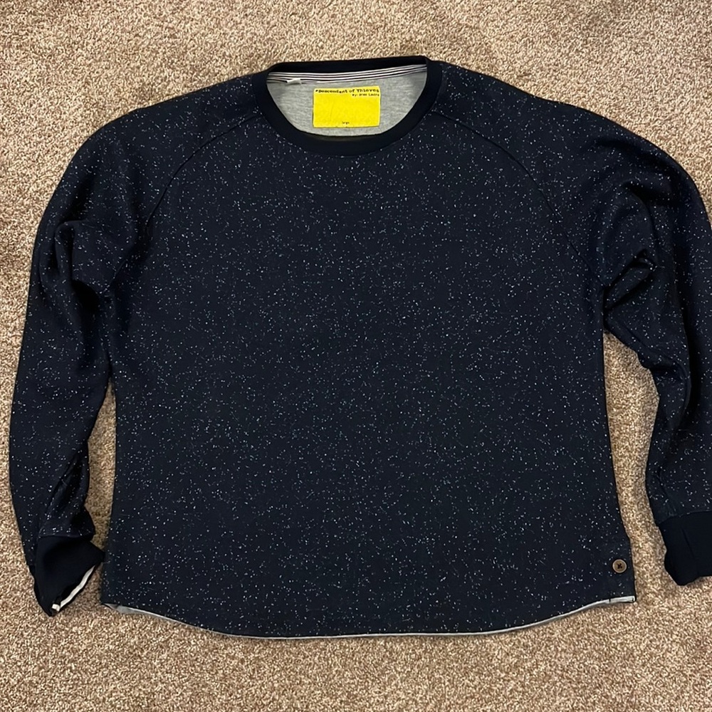 Descendants of Thieves Blue Sweatshirt Sz. Large
